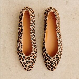 Leopard Print Flats